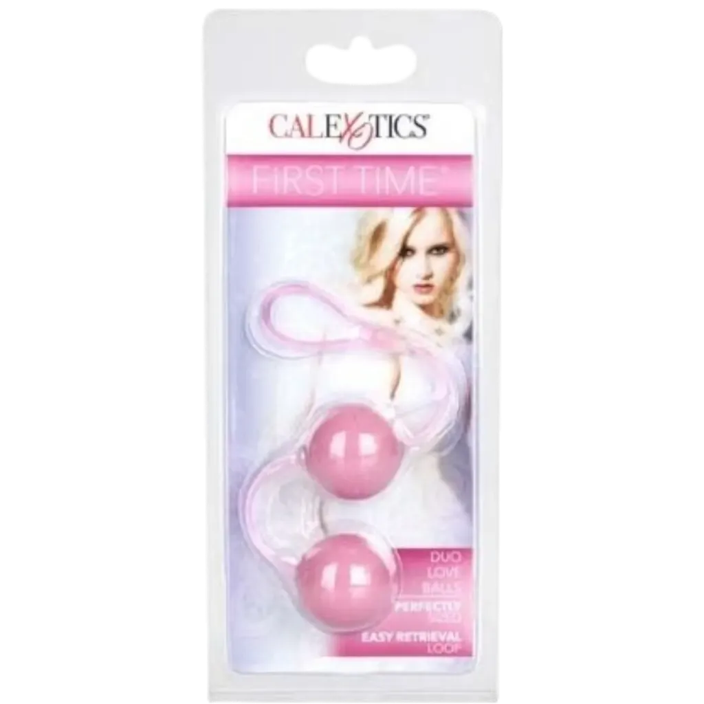 [SE-0004-35-2] Duo Love Balls - First Time - Calexotics (Rosa)