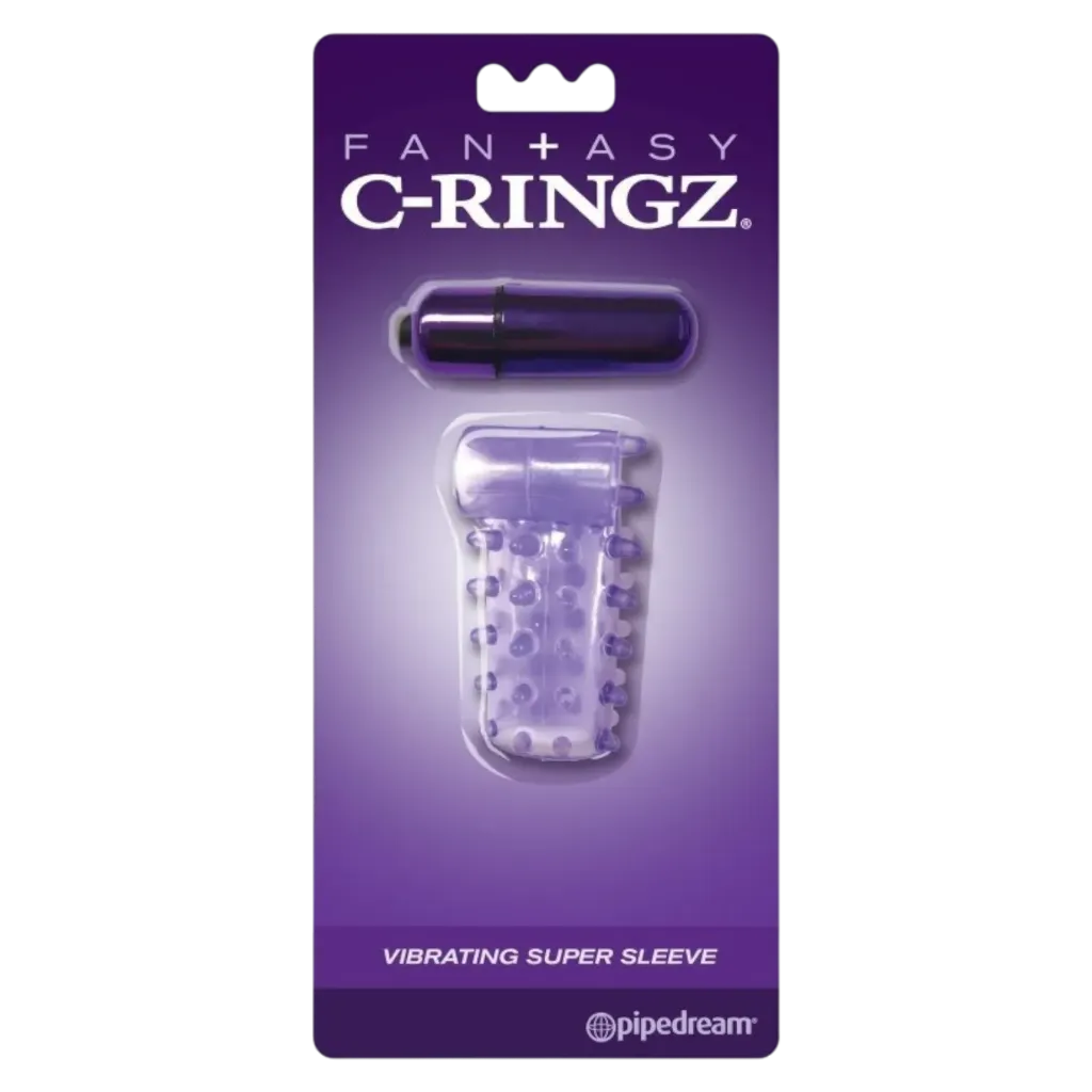 [PD5864-12] Vibrating Super Sleeve - Fntasy C-Ringz - Pipedram