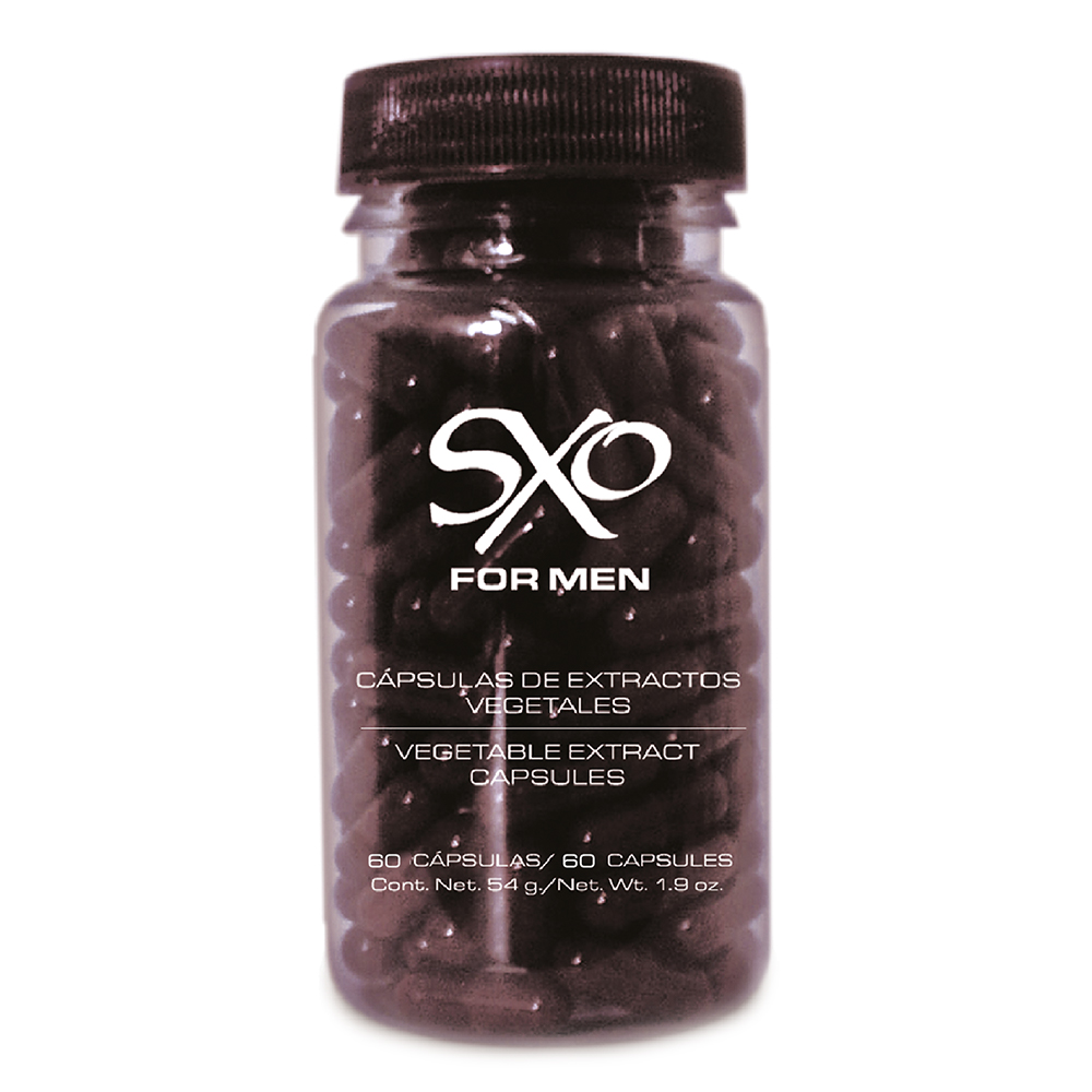 [TM01] Cápsulas de Extracto Vegetal para Hombre - Tratamiento Afrodisíaco - SXO (Hombre)