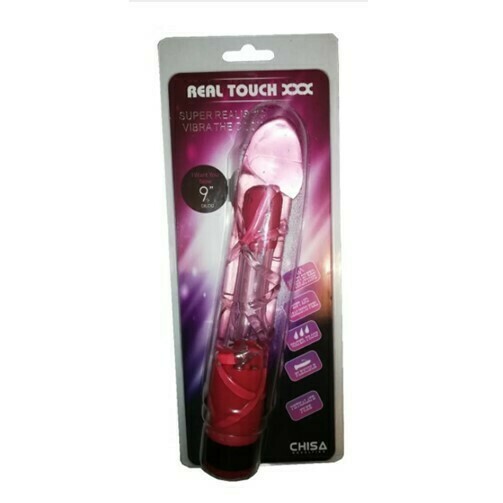 [CN-111899226] 9" Vibe Cock - Real Touch XXX - Chisa Novelties (Rosa)