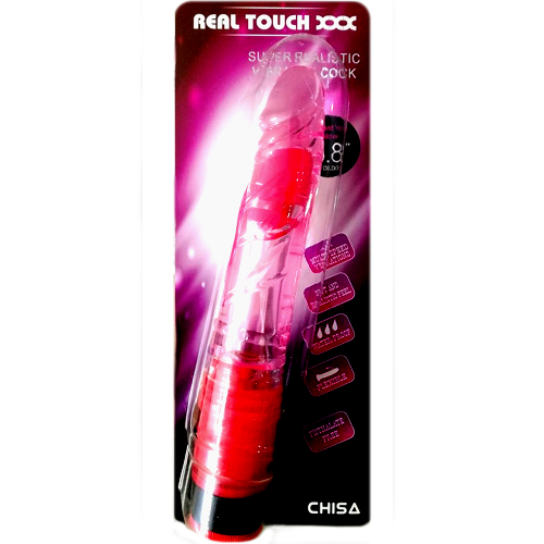 [CN-111889868] 8.8" Vibe Cock - Real Touch XXX - Chisa Novelties (Rosa)