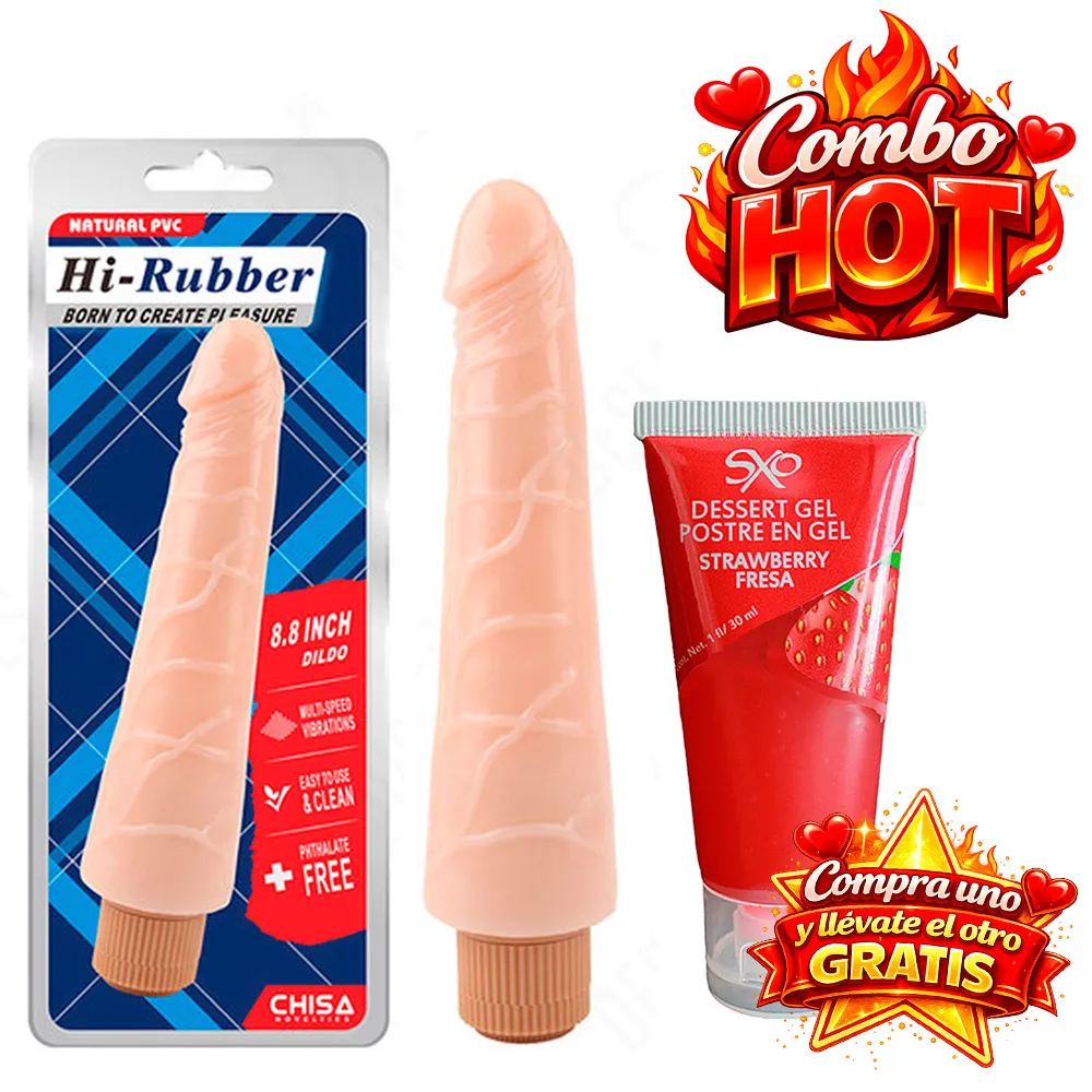 [CN-101876452] 8.8" - Hi-Rubber - Chisa Novelties (Rosa)