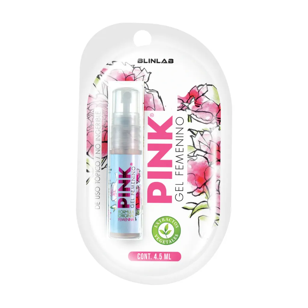 Pink Gel Femenino (4.5 ml) - Blinlab