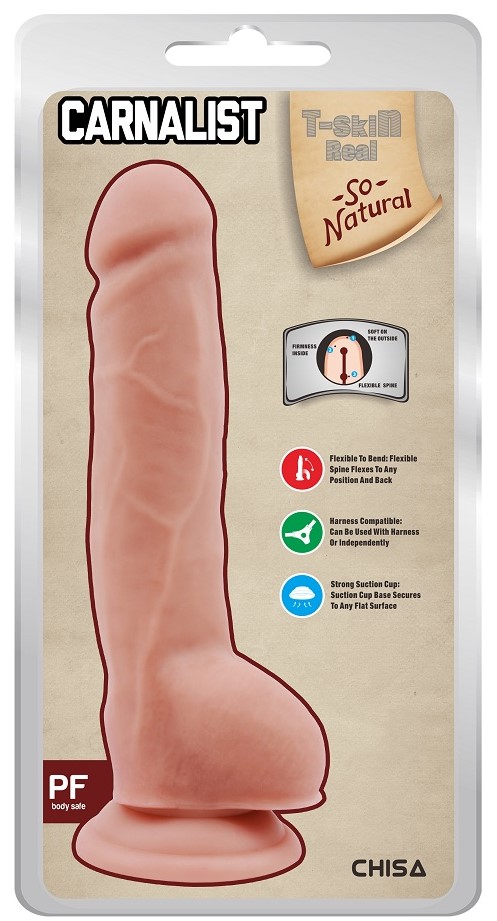 [CN-711738217] Carnalist -T - Skin Real - Chisa Novelties (Flesh)