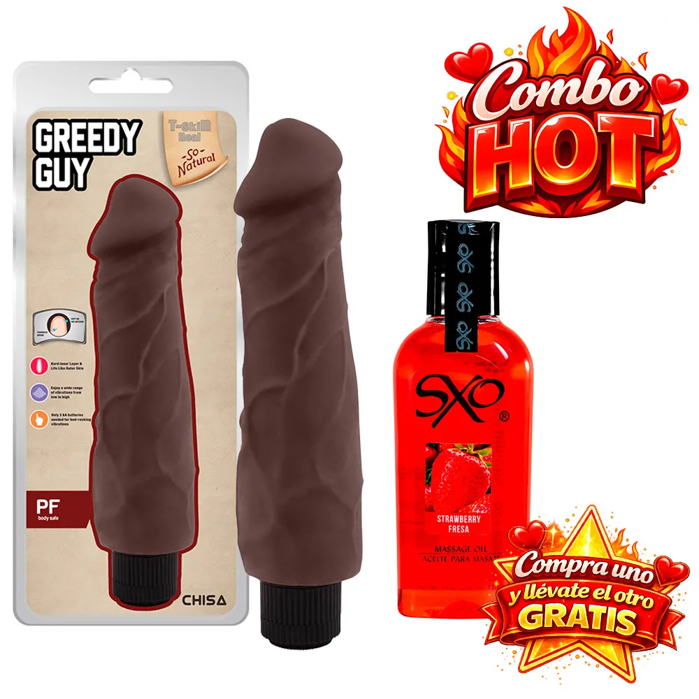 [CN-711703577] Greedy Guy - T-Skin Real - Chisa Novelties (Flesh)