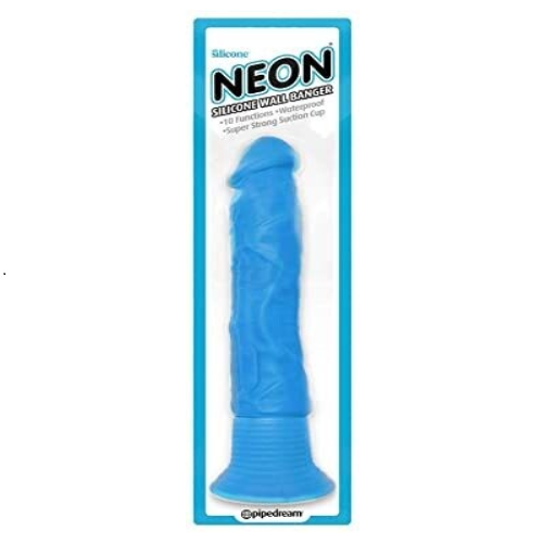 [PD1448-14] Silicone Wall Banger - Neon - Pipedream (Azul)