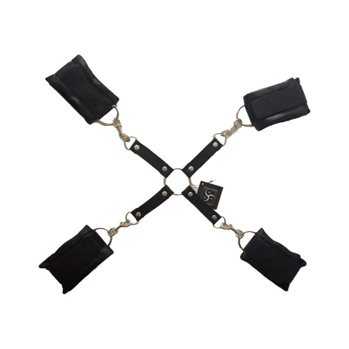 Esposas Juego en X de Vinil/Tela - BDSM