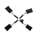 Esposas Juego en X de Vinil/Tela - BDSM