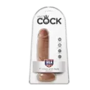 7" Cock With Balls - King Cock- Pipedream