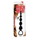 Elite Lover`s Beaded 5.9" - Black Mont - Chisa Novelties