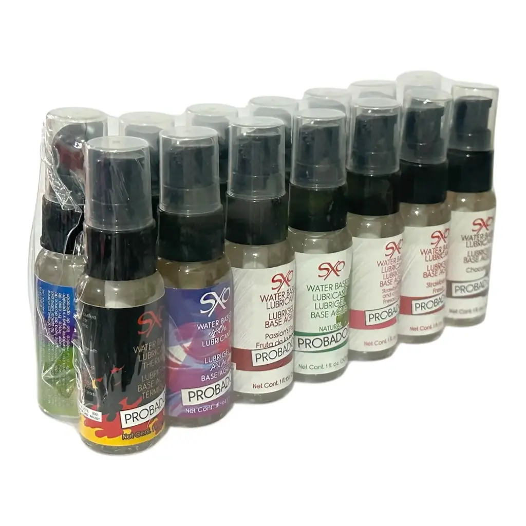 Probadores de Lubrigel - SXO (12 sabores y 4 especializados)