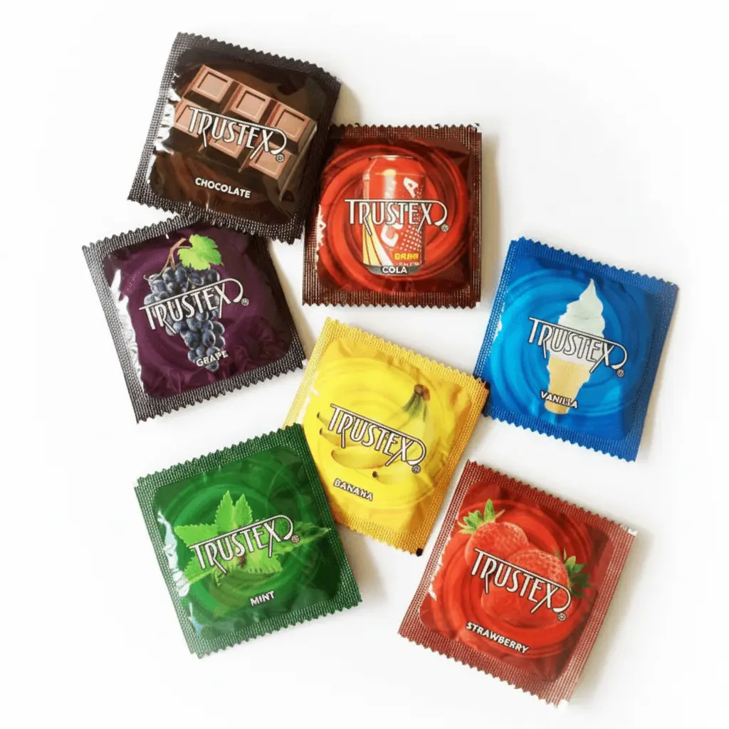 [ID-RCL] Condón Con Sabor - Trustex