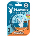 Condón PlayBoy Paradise-3 Pzs