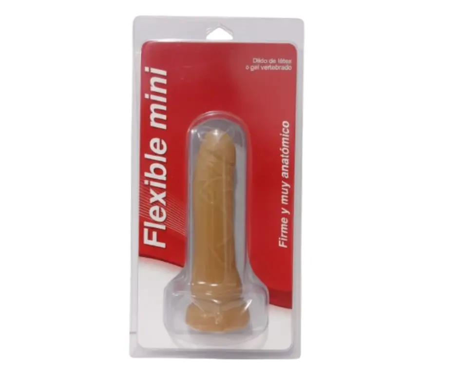 [MACNVER-MINI] Dildo Flexible, firme y muy anatómico - Mini - Nacional