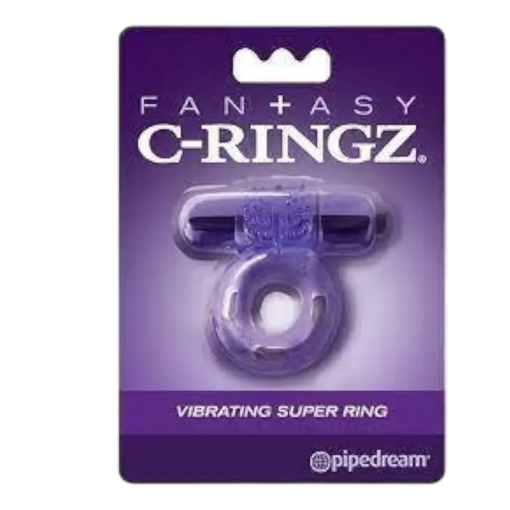 [PD5860-12] Vibrating Super Ring - Fantasy C-Ringz - Pipedram (Morado)