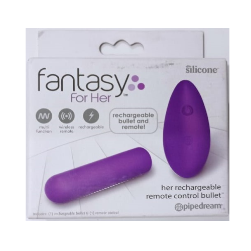 [PD4946-12] Her Rechargeable Remote Control Bullet - Pipedream