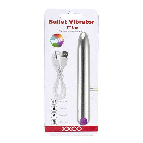 [VV016C] Bullet Vibrator 7" - XXOO