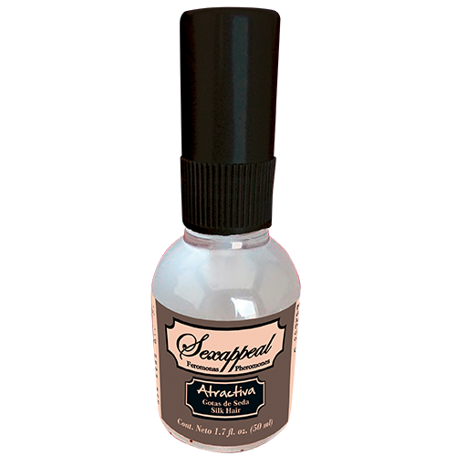 Gotas de Seda con Feromonas - Atractiva - 50 ml - SexAppeal    