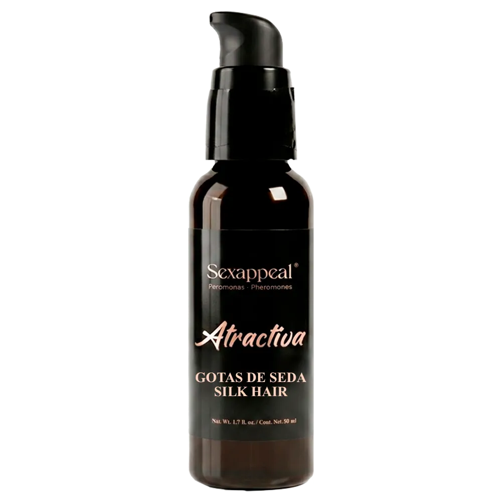 [F-GS01] Gotas de Seda con Feromonas - Atractiva - 50 ml - SexAppeal    