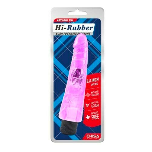 8.8" - Hi-Rubber - Chisa Novelties - Purple