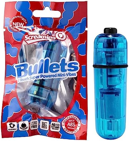 [BUL-101BU] Bullets - Screaming O (Azul)