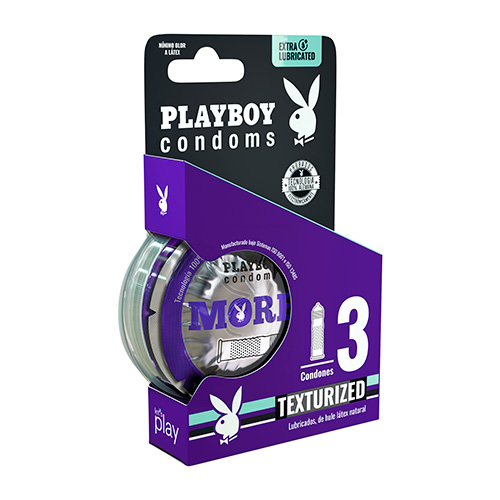 Condón Texturizado - Playboy