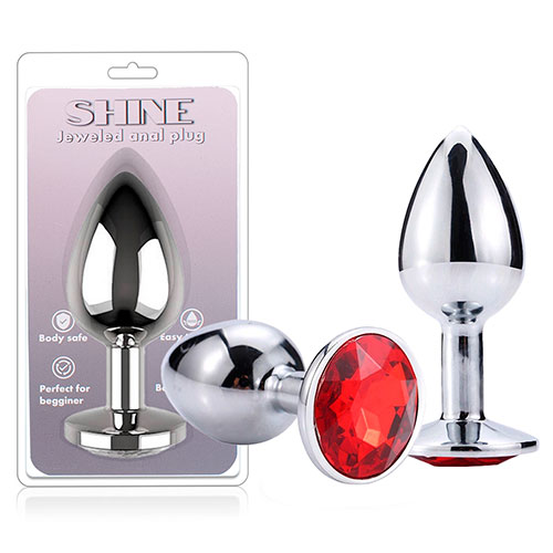 Plug Anal Metalico Mediano