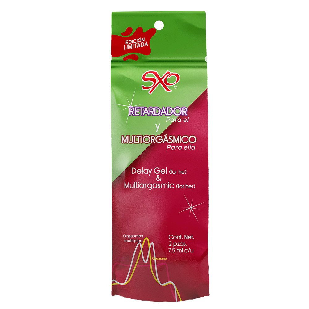 [KC-MR] Dúo: Multiorgasmico/Retardador 7.5 ml - SXO