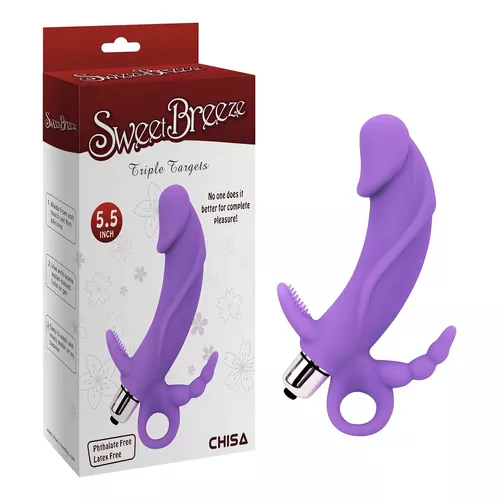[CN-160735331] Triple Targets - Sweet Breeze-Chisa Novelties (Morado)