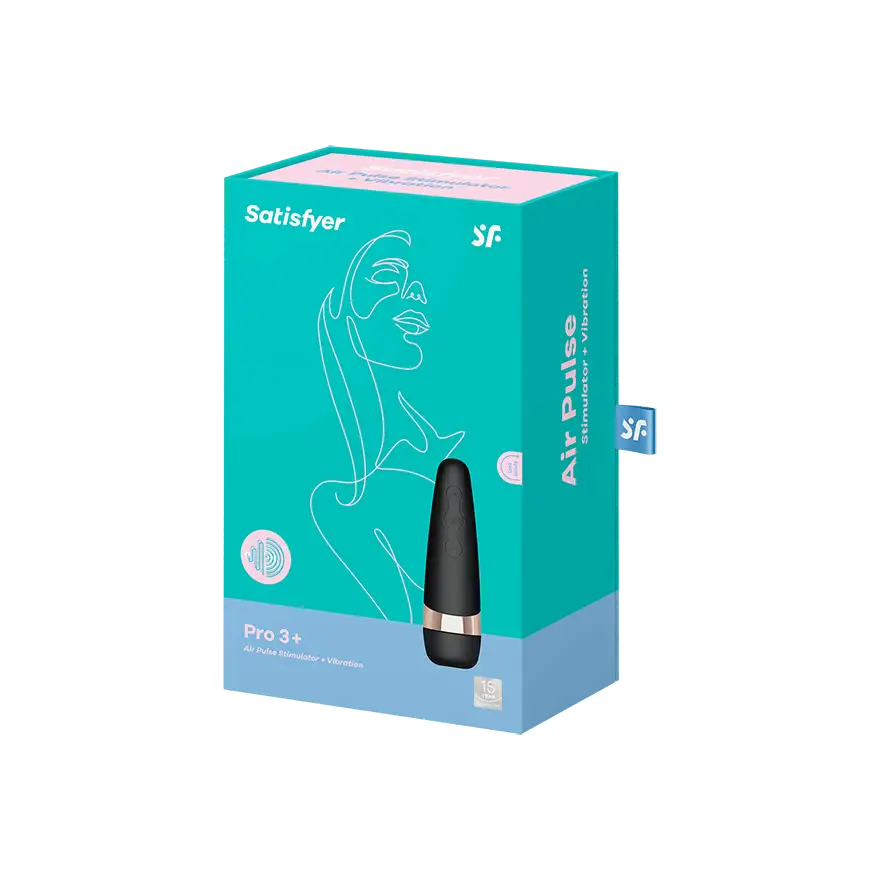 [SA151] Pro 3+ - Air Pulse Stimulator + Vibration - Satisfyer