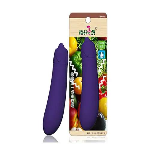 [VF018] Mini Vegetable and Fruit Vibrating - Eggplant