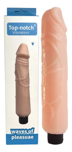 [6949116701378] Vibrador Realista Texturizado Dildo 22 cm (A)