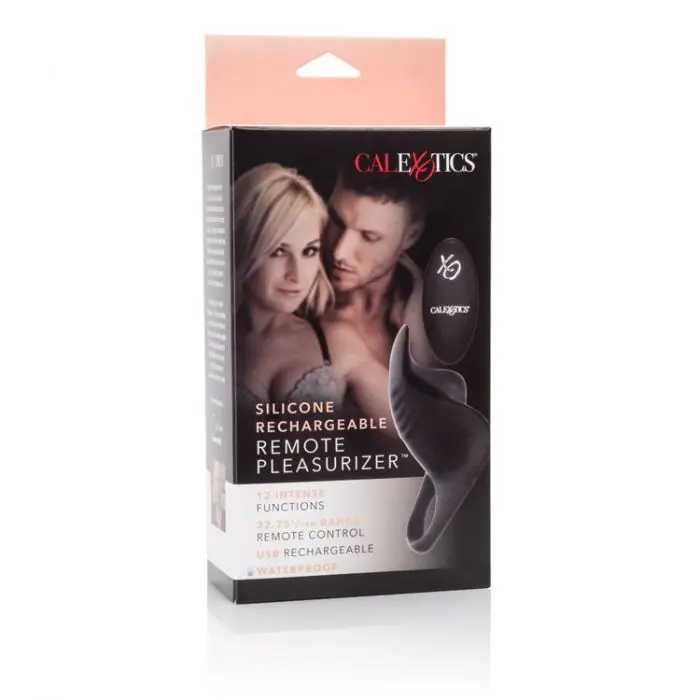 [SE-1842-05-3] Silicone Rechargeable Remote Pleasurizer - Calexotics