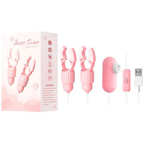 [LL-2340-C] Pink Rabbit Nipple Clip Sucking Lilo 