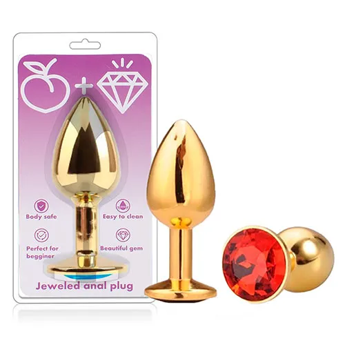 Jeweled Anal Plug - Shine 