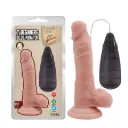7´ Beginners Dildo Vibrator - T- Skin Real - Chisa