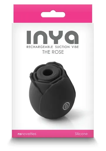 [NSN-0554-63] The Rose Rechargeable Suction Vibe - INYA