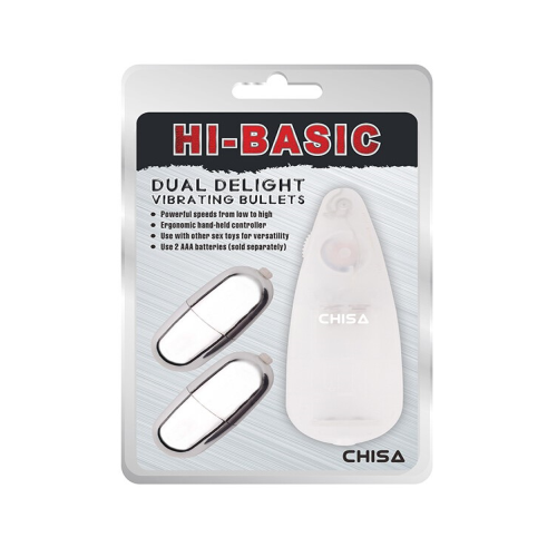 Dual Delight Vibrating Bullets - Chisa Novelties