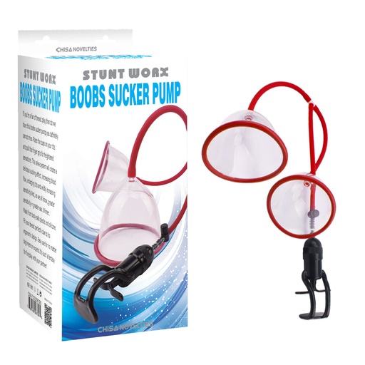 [1,134.00] Boobs Sucker Pump - Stunt Worx - Chisa Novelties